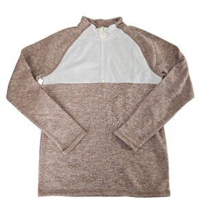 All In Motion Unisex Kids XL 16 Quarter Zip Pullover Sweatshirt Long Sleeve Cozy